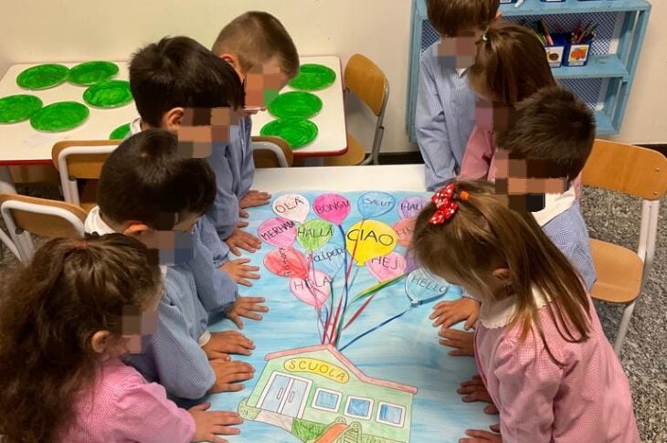 Sezione Azzurra Infanzia ‘Montessori giornata europea delle lingue 2022