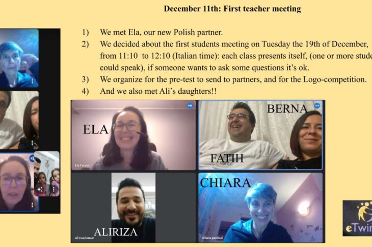 First teachers meeting
